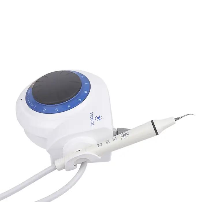 Appareil de détarage ultrasonique dentaire VET-1 avec pièce à main et 5 embouts pour le nettoyage des dents et l'élimination du tartre