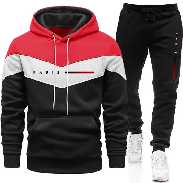 Ensemble de sweats à capuche pour hommes Paris Fashion