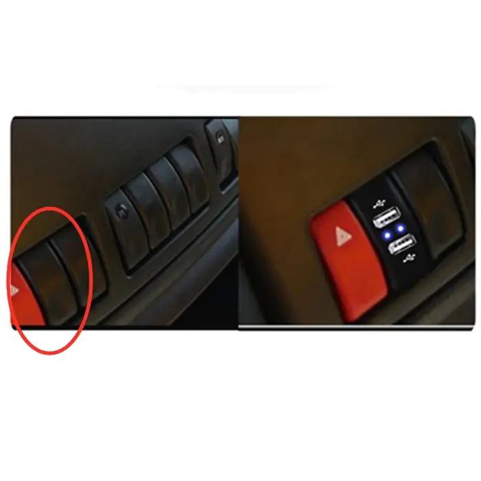 Chargeur de voiture double USB, 5V, 4,2a, Total, double prise d'alimentation, Audio, pour iPhone, té