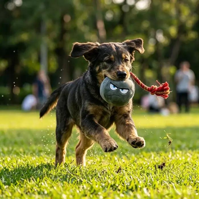 Jouet en forme de grenade en polaire pour chien interaction sociale mastication cordon de traction jeux extérieurs cadeaux anniversaires chiots chiens divers types de chiens