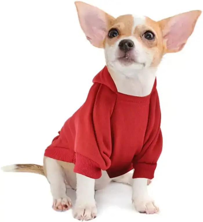 Sweat à capuche pour petits chiens