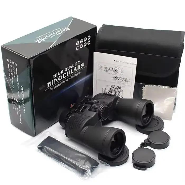 Jumelles puissantes Maifeng 16x50 20x50 HD professionnelles étanches anti-buée prismes BAK4 chasse