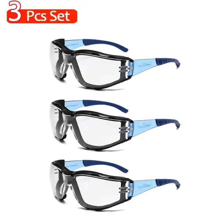 Lunettes de sécurité lunettes Sport Protection des yeux joint en mousse souple lunettes pour le tir travail du bois laboratoire industrie Sports de plein air