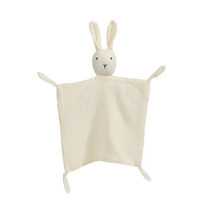 Mousseline bébé confort serviette coton couette couverture douce nouveau-né dormir poupées enfants mode sommeil jouet