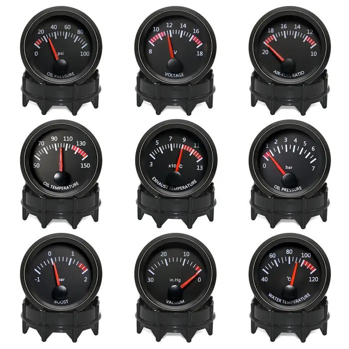 Jauge de gaz d'échappement universelle, 52mm, 2 ", 300 ~ 1300 Celsius, 12V, jauge de température ext