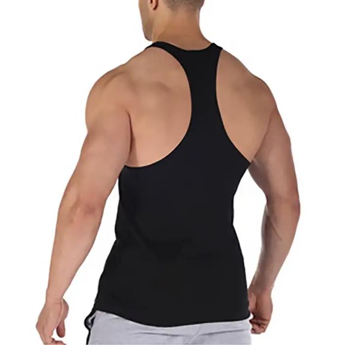 Débardeur de sport respirant pour homme – Idéal pour la course et la gym – Confortable et ample en coton