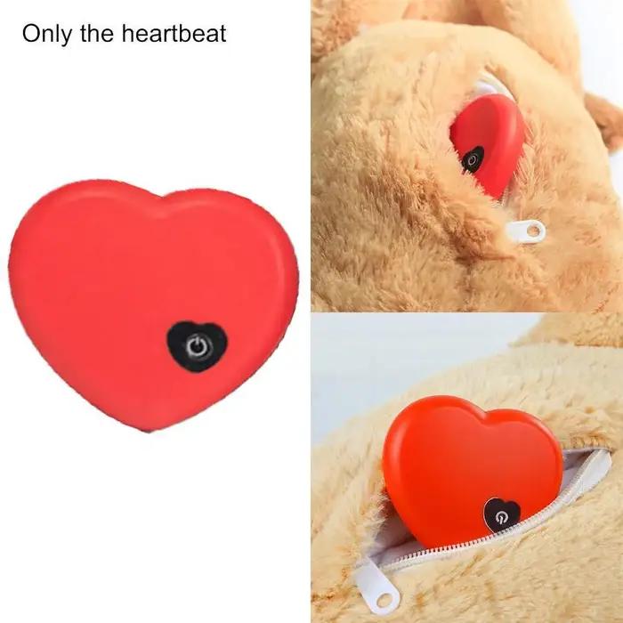 Jouet en peluche battement de cœur pour animaux de compagnie