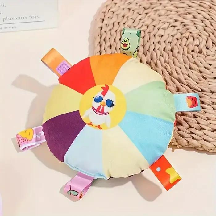 Ballon de football interactif pour chien de 16 cm avec poignées