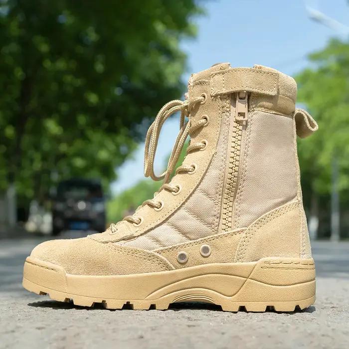 Bottes de randonnée militaires en plein air pour enfants et adultes