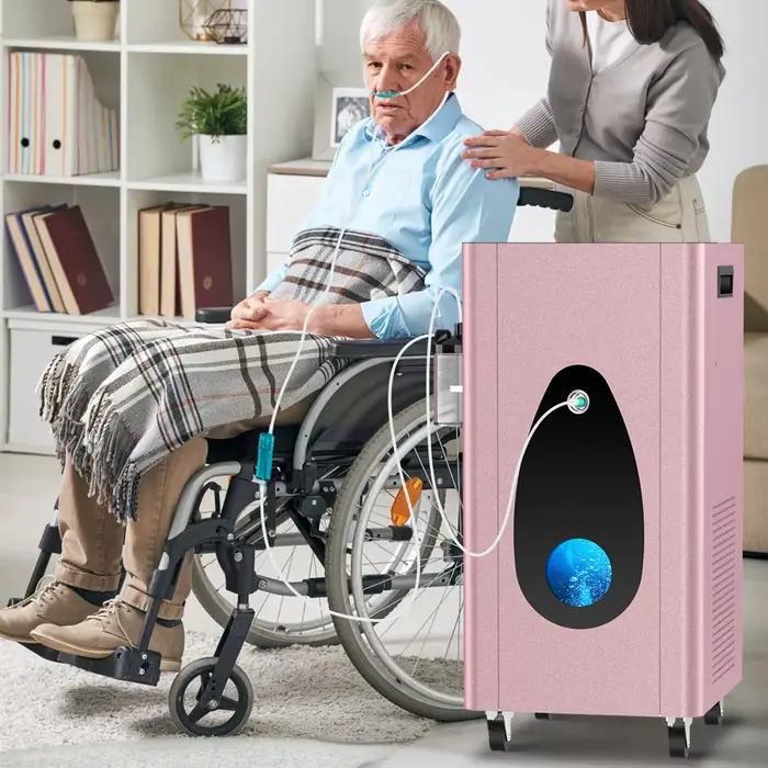 Machine d'Inhalation d'Hydrogène Suyzeko Rose Gold pour Santé et Beauté Usage Domestique Occasions Spéciales