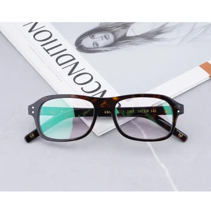 Kingsman lunettes le cercle d'or Service Secret Cosplay Harry Hart lunettes acétate lunettes cadre h