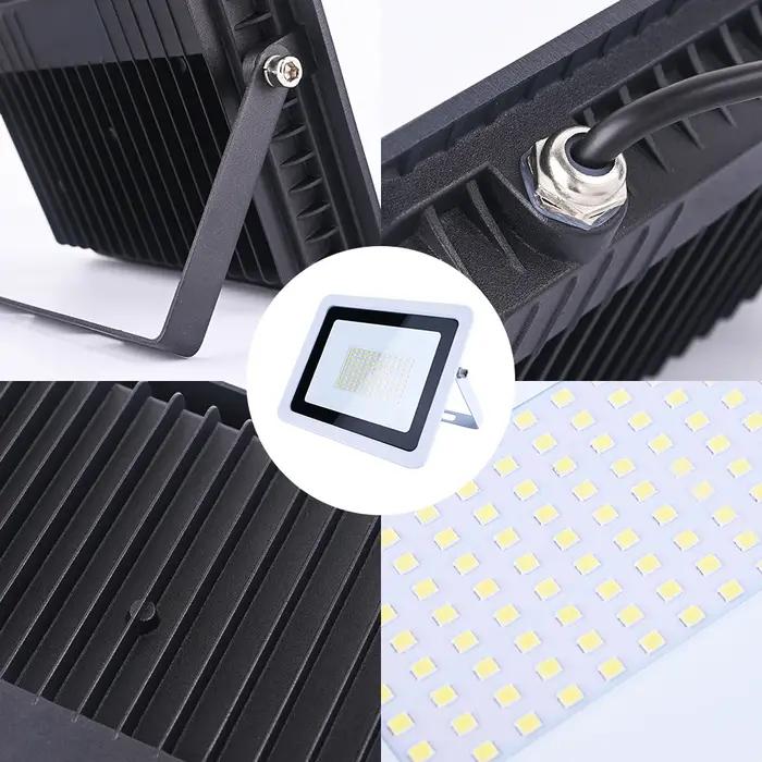 10W 20W 30W 50W 100W LED projecteur AC220V extérieur IP68 étanche projecteur réflecteur jardin proje