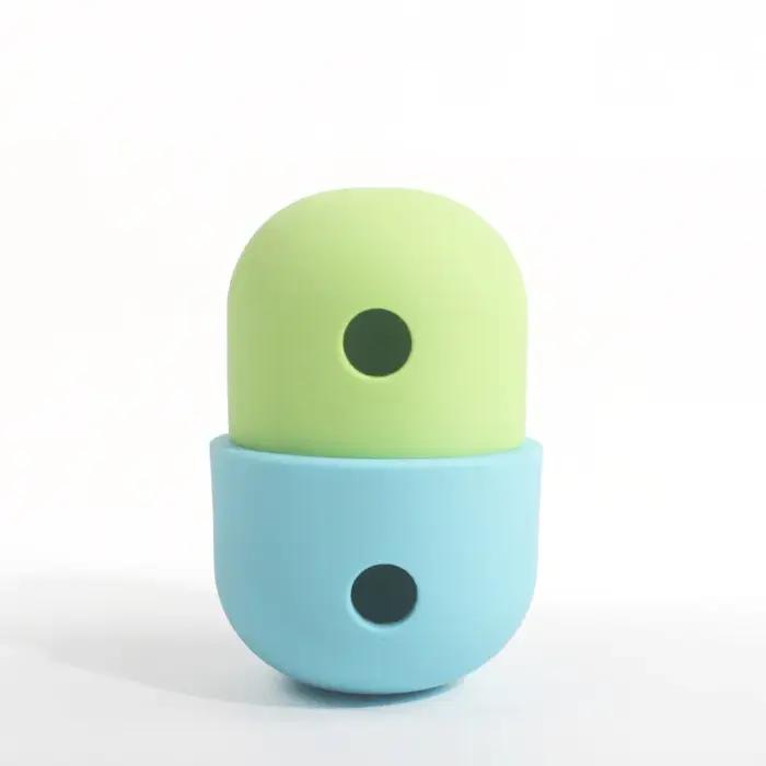 Jouets pour chiens, boule qui fuit, drôle, interactif, bol d'alimentation lente pour animaux de comp