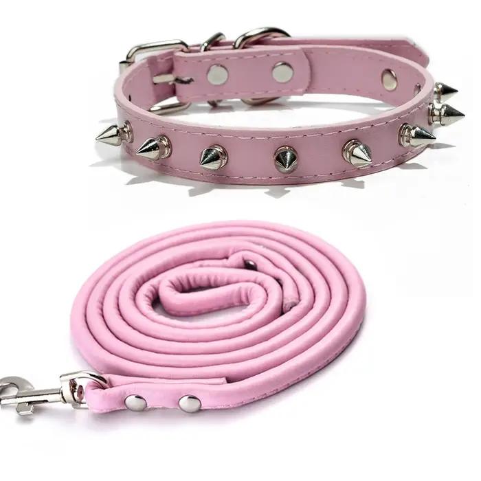 Colliers en cuir Pu pour chiens
