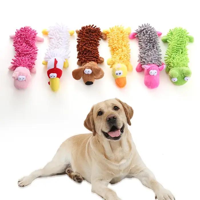 Jouet pour chien en peluche grenouille hippopotame