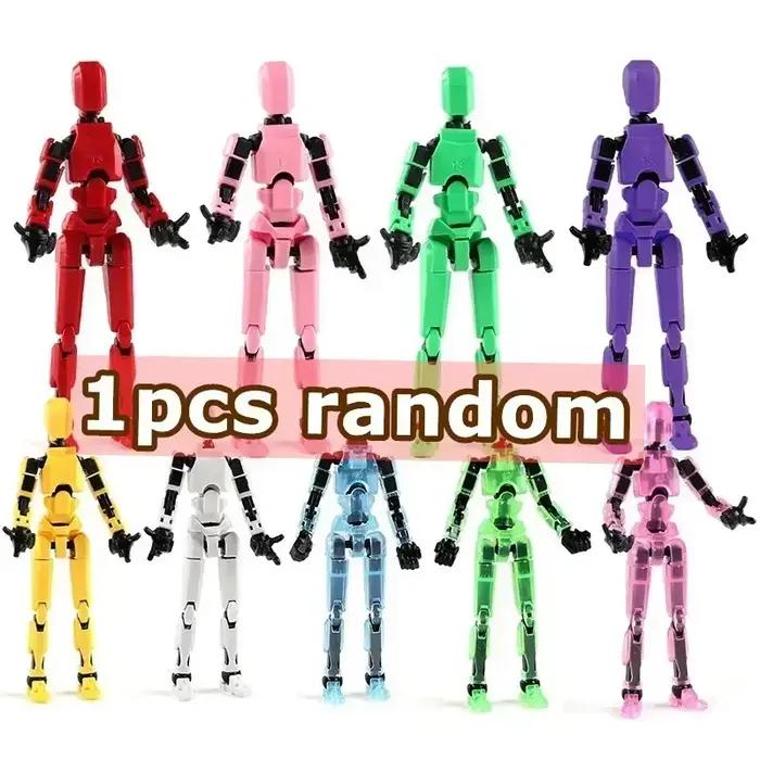 Bricolage lumineux T13 multi-articulé mobile Shapeshift Robot 3D imprimé Mannequin chanceux