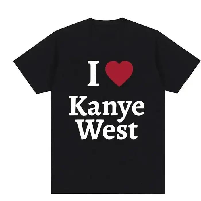 Drôle Kanye West Meme T-Shirt hommes Vintage Hip Hop Rap Style