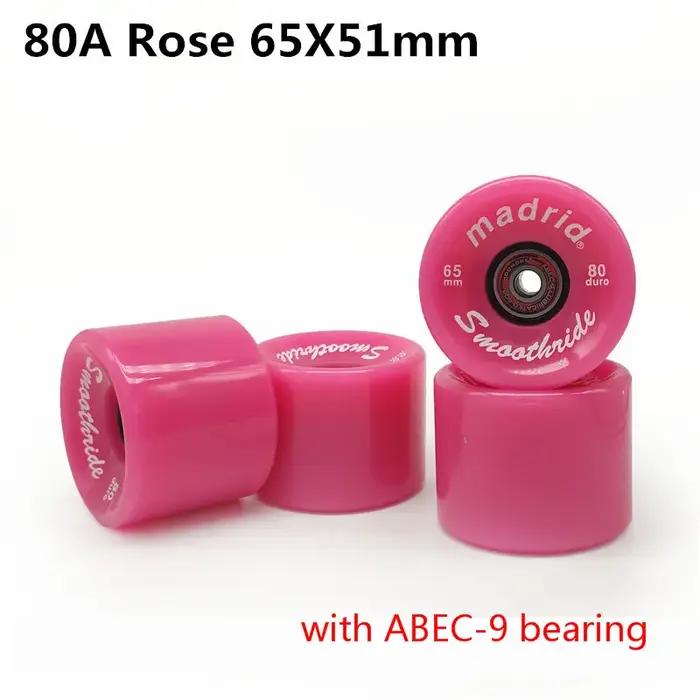 78A 80A 83A 65mm 51mm roue de planche à roulettes 65X51mm Durable planche à roulettes pneu de change