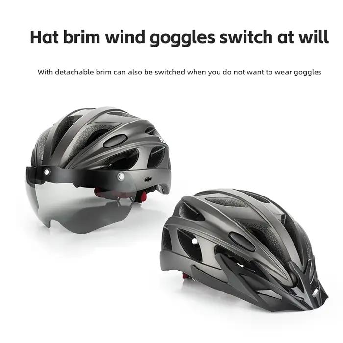ROCKBROS casque de vélo ultraléger 57-62 cm casque de cyclisme intégralement moulé respirant sécurit