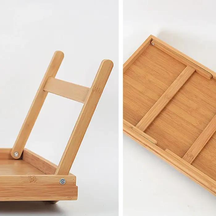 Bureau d'ordinateur, fenêtre, Table de Tatami pliable, support pour ordinateur portable, assiette de