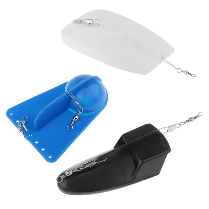 Planche de plongée à la traîne paravane pour pêcheurs, plomb de plomb, durables et personnalisables en blanc, bleu ou noir
