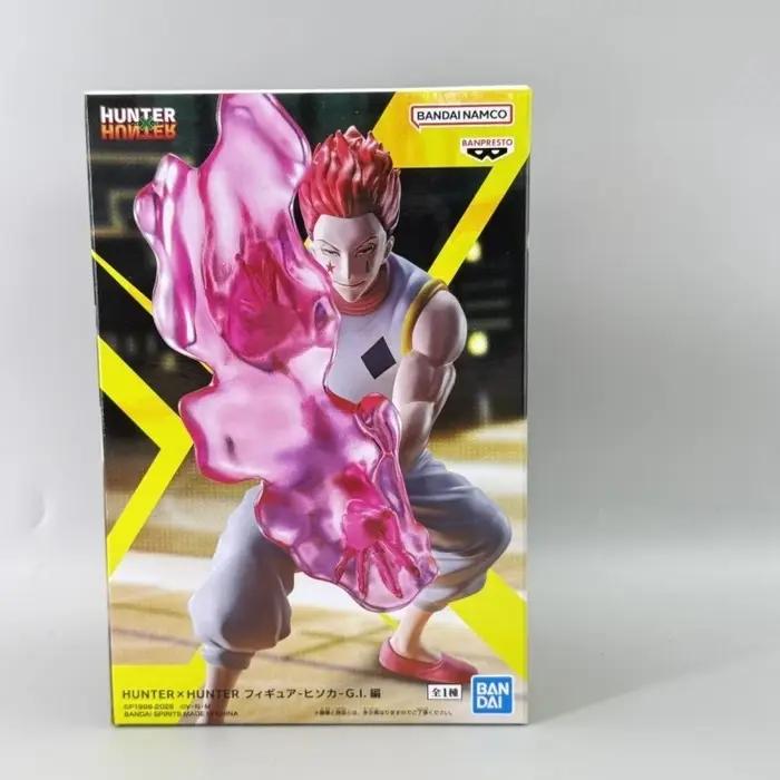 En stock, figurine d'action originale Bandai Banpresto Anime HUNTER×HUNTER Hisoka Killua Gon, modèle