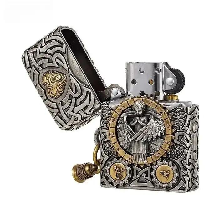 NOUVEAU Briquet à essence Six Winged Angel Armor