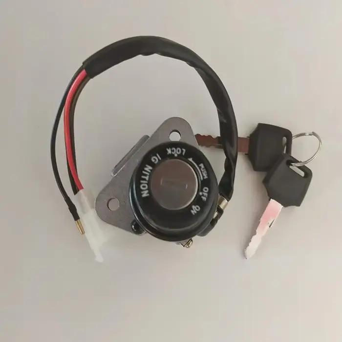 Clé Universelle de Commutateur d'Allumage pour Yamaha DT125 RTZR125 FZR400 Serrure de Porte Électrique Robuste et Durables Occasions Spéciales