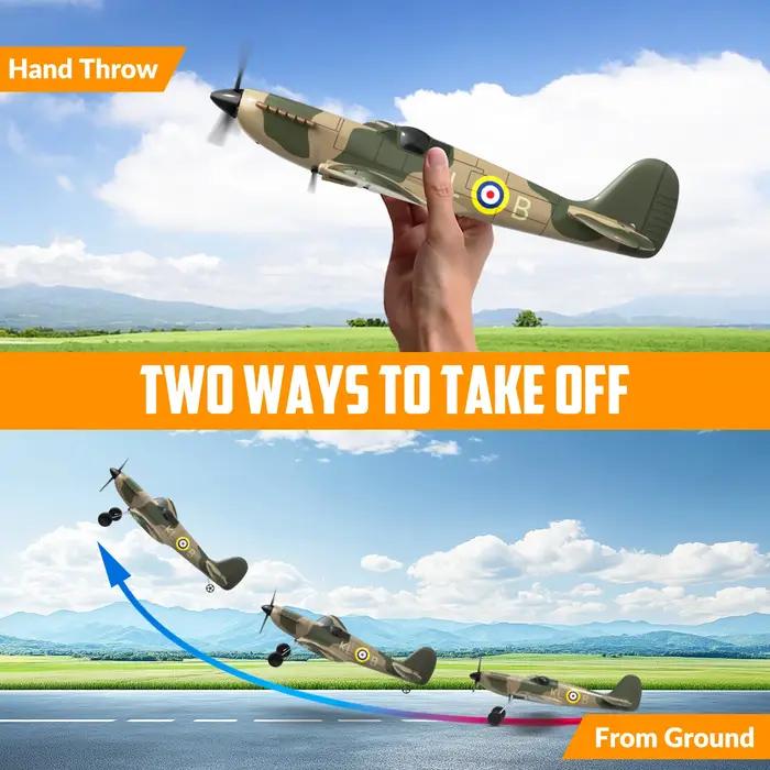 Avion Spitfire RC pour garçons et enfants
