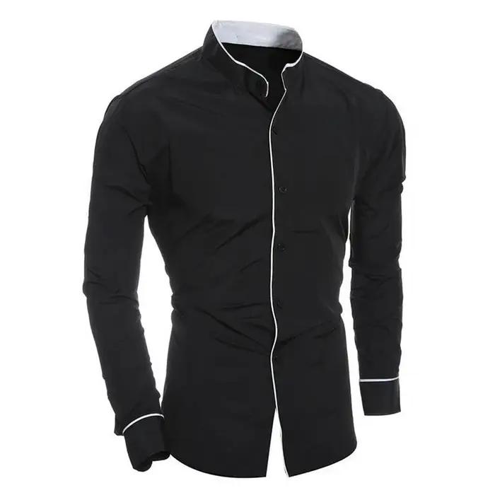 Chemise à manches longues pour hommes