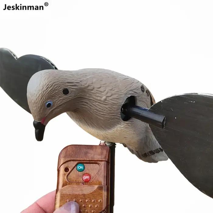 Pigeons leurres électriques simulation télécommande - Appâts chasse décoration jardin - Accessoires extérieurs