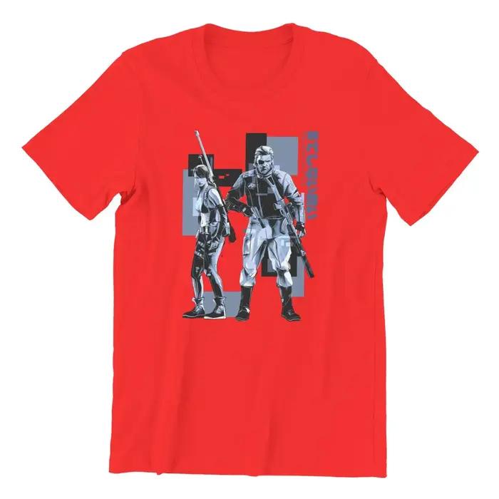 Bodift-Vêtements grande taille pour hommes, Silencieux, Style Yoji Shinkawa, V2 Metal Gear, Solid Mgsv, Phantom Pain, Big Boss, 100% Coton