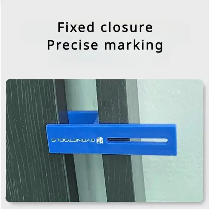 Clip de fixation de fermeture de gabarits de 18mm, 3 pièces, fixation de mesure et de marquage du bo