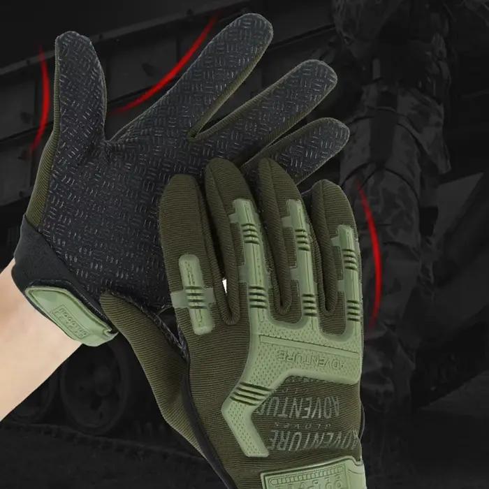 Gants tactiques à coques dures hommes pleine main pour tir chasse airsoft randonnée - Protection outdoor