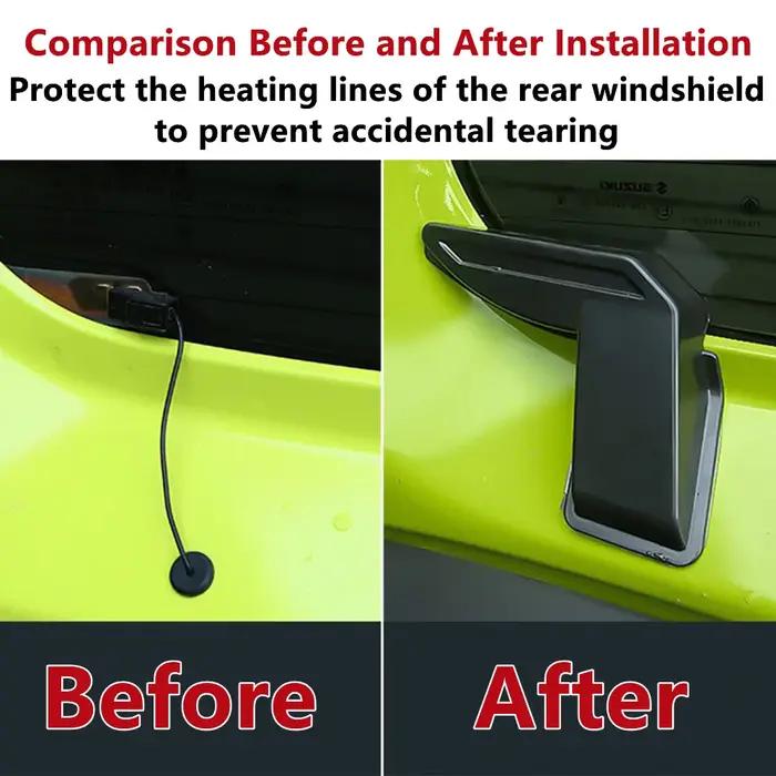 Couvercle de Protection de fil chauffant pour pare-brise arrière de voiture, accessoires d'intérieur