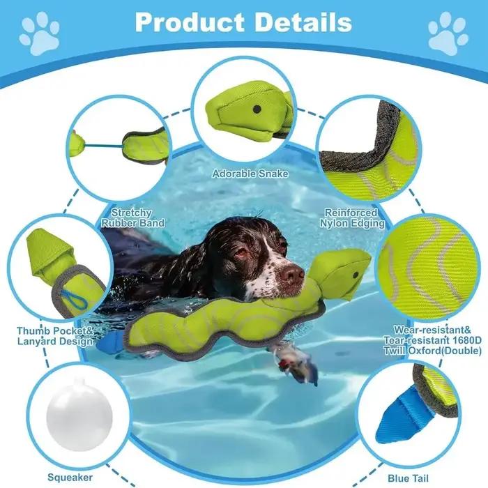 Chien interactif en tissu Oxford pour lancer et attraper