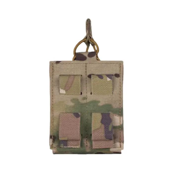 Pochette magnétique pour fusil Attacker 7.62 | Porte-revues simple compatible MOLLE | Pour la chasse et le camping