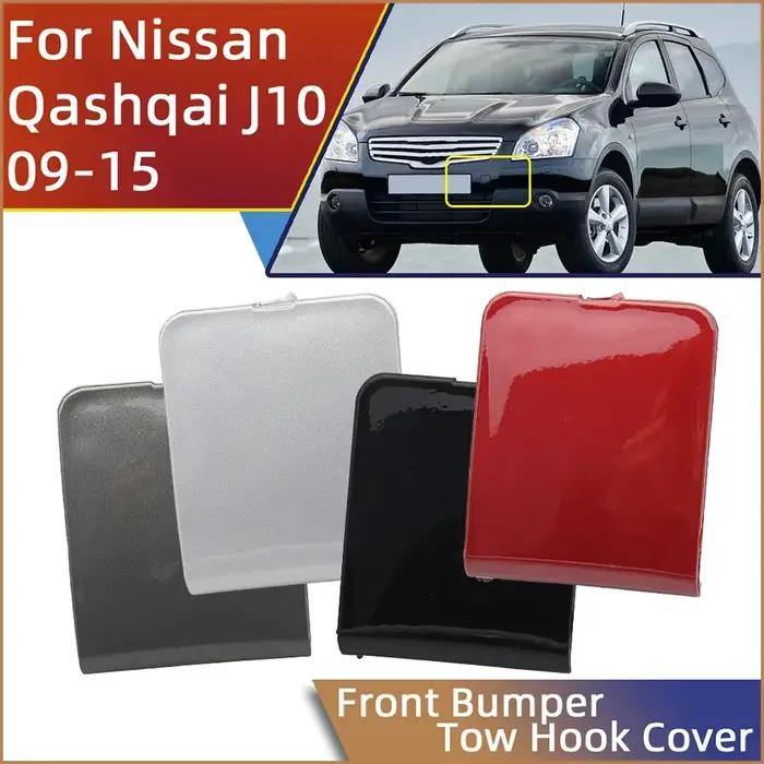 Couvercle d'oeil de crochet de remorquage pour Nissan Qashqai Dualis J10 2008 2009 2010 2011 2012 20