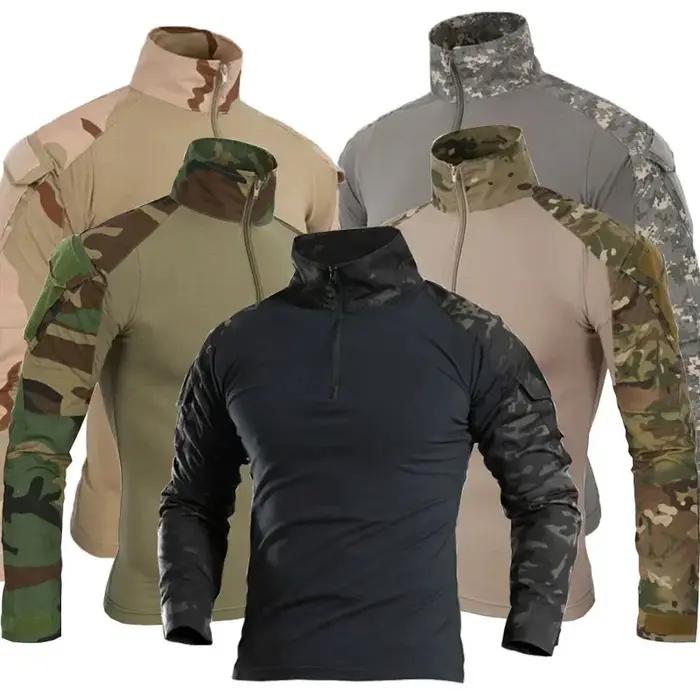 T-Shirts de randonnée tactiques en plein air pour hommes