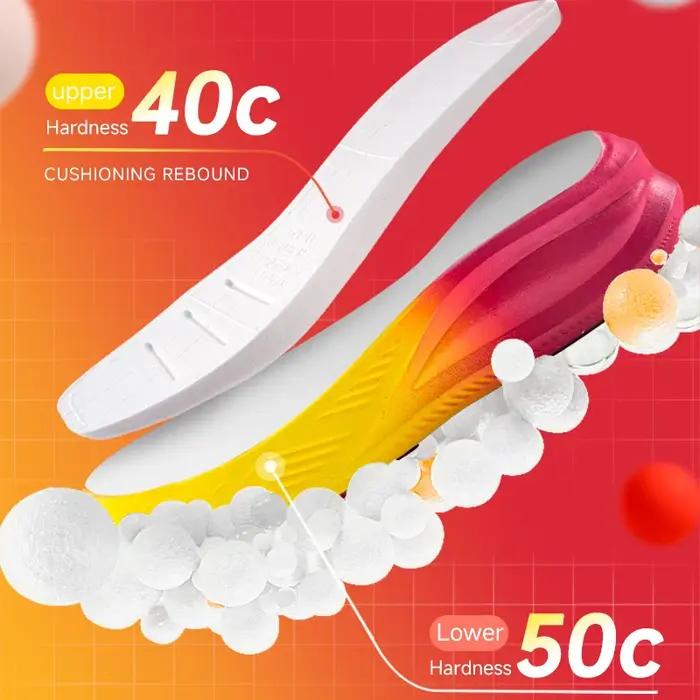 IRUNSVAN chaussures de Marathon professionnelles hommes Nylon fibre de carbone respirant Ultra léger