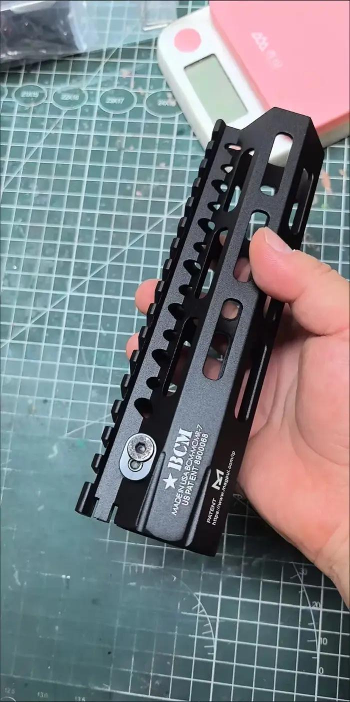 Support de lunette de visée en aluminium BCM 7/10/11.5/13.5 pouces pour fusils M4 M16 AR10 AR15 M-Lok