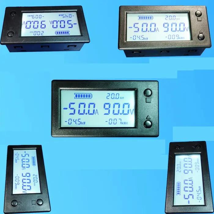 Compteur Coulomb DC Hall 100A 200A 400A, moniteur de batterie, tension numérique, capacité de couran