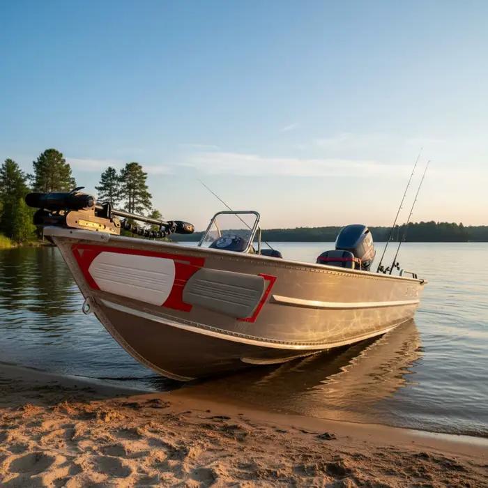Protection de quille de bateau en aluminium robuste résistante à l'usure pour pêcheurs et amateurs de sports nautiques usages en rive