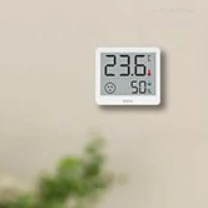 Thermomètre et hygromètre électronique DUKA TH1, haute précision, thermomètre vertical pour chambre