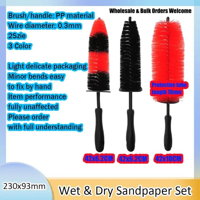 Brosse de lavage de roues de voiture de 9.5 pouces
