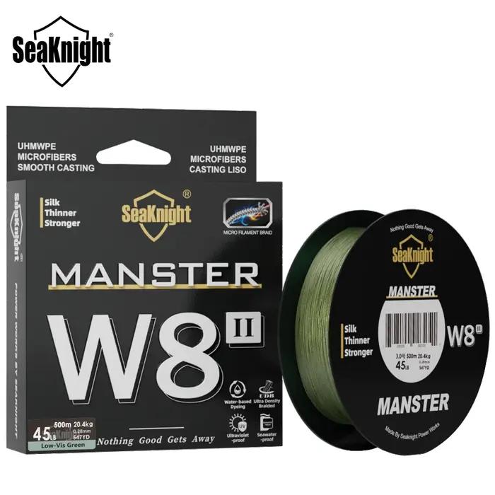 SeaKnight nouveau MONSTER/MANSTER W8 II 150M 300M 500M 8 brins ligne de pêche tressée 15LB-100LB lig