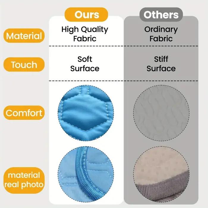 Tapis rafraîchissant en élasthanne pour chiens et chats, tapis de couchage respirant et élégant pour canapé et déplacement été