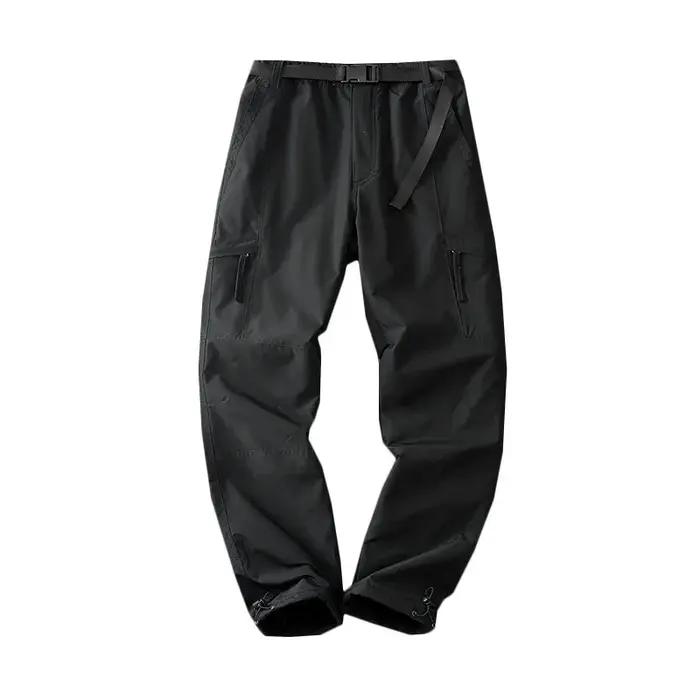 Pantalon d'hiver doublé polaire pour randonnée et chasse - Imperméable et confortable pour l'automne/hiver