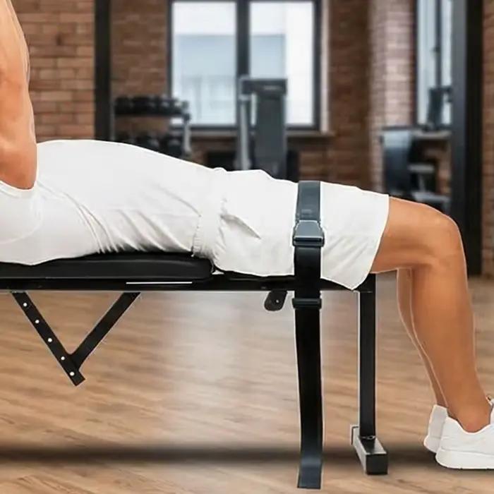 Sangle de curl pour ischio-jambiers avec boucle à dégagement rapide