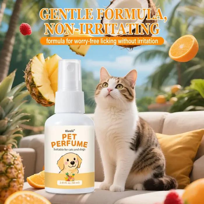 Spray parfumé pour animaux de compagnie